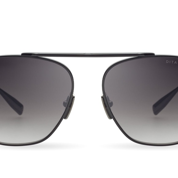 DITA Gradient Lens Aviator Sunglasses in Black
